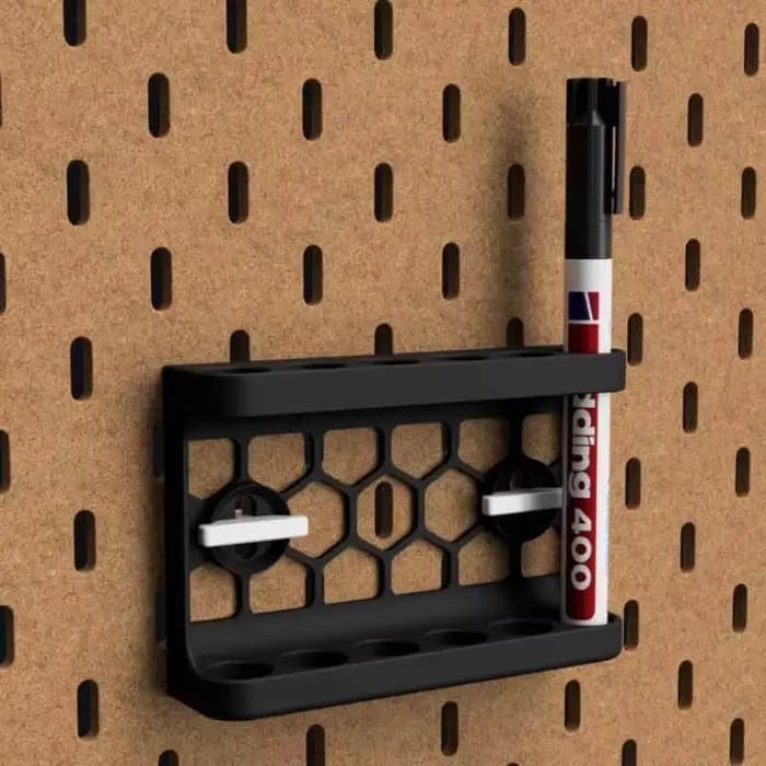 Organisateur d'outils suspendu pour panneau perforé