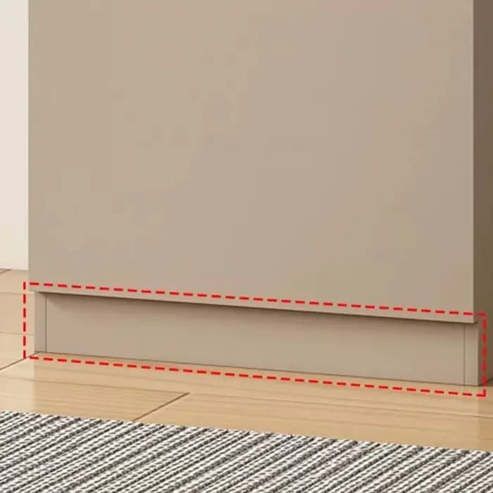 Armoire d'angle économique pour chambre à coucher