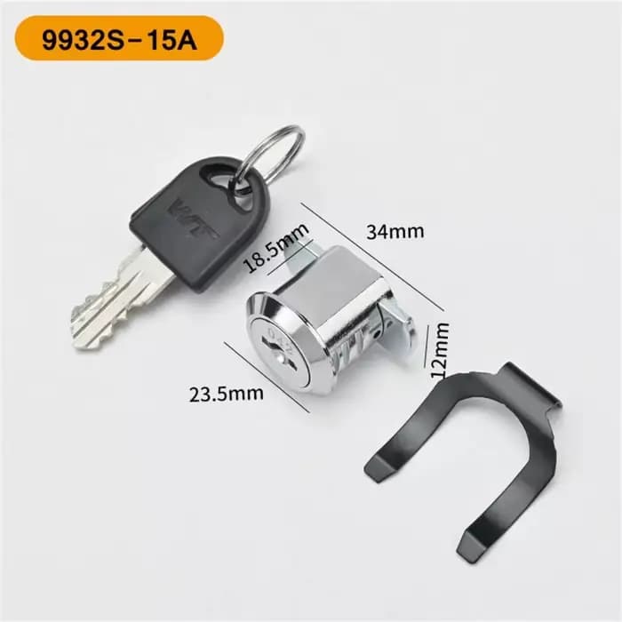 Durable 180 de serrure de boîte à outils de liaison d'insertion d'armoire de fer ° Serrure de tiro