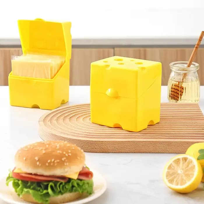 1 boîte à fromage à clapet, boîte de conservation pour la cuisine, boîte de rangement pour beurre, fromage, boîte de conservation pour aliments, boîte de conservation pour réfrigérateur.