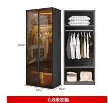 King Size moderne armoire femmes luxe tiroir étagère organisateur garde-robe Organization placard Sz