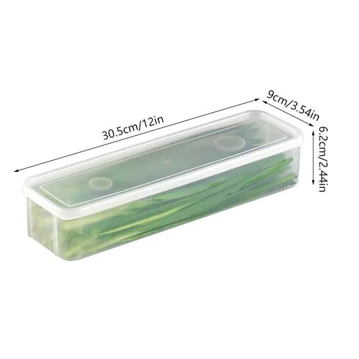 Boîte de rangement hermétique en plastique pour la conservation des spaghettis