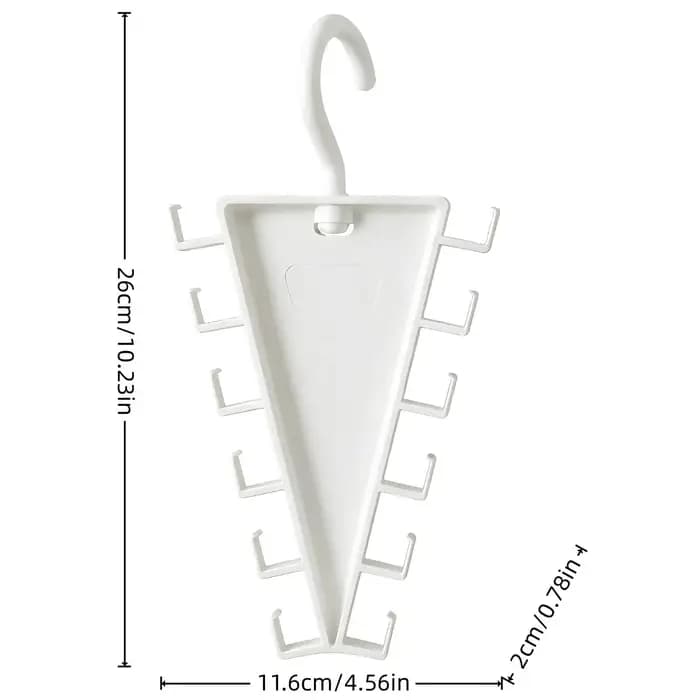 Cintre de rangement en V pour vêtements