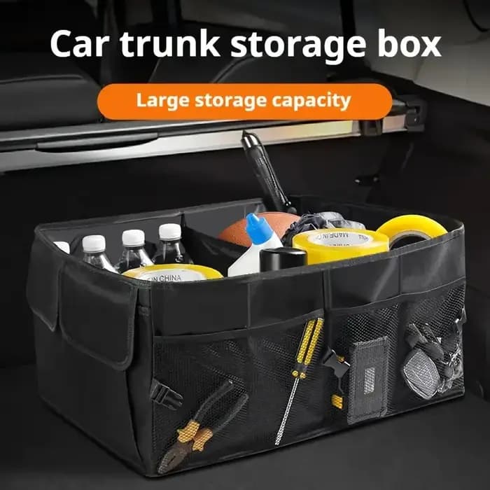 Boîte de rangement de voiture pliable multifonctionnelle
