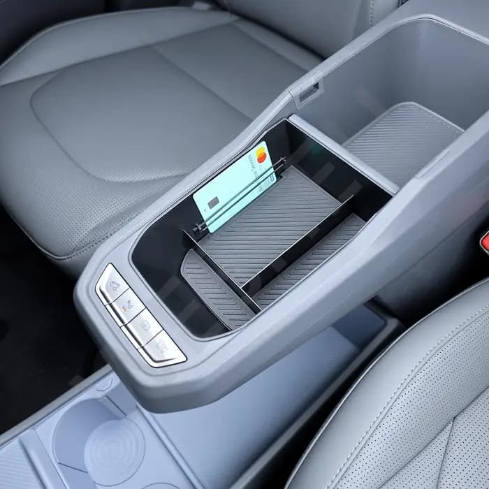 Boîte de rangement pour accoudoir de voiture KIA 2024 – 2025 EV3