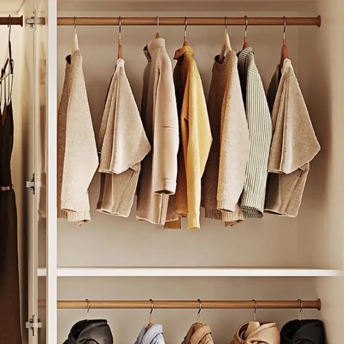 Coiffeuse chambre armoire crème