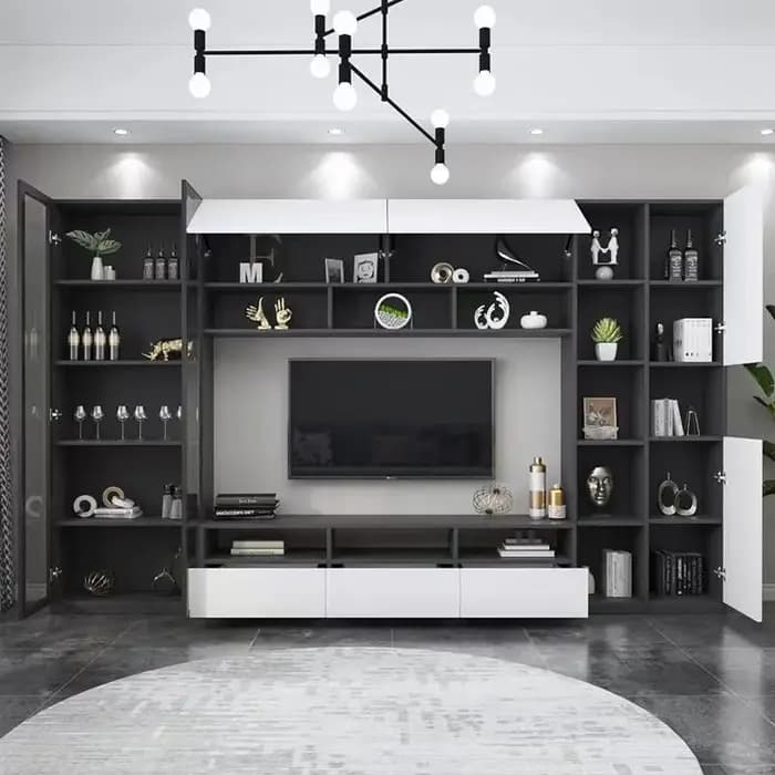 Meuble de table TV Meuble TV intégration simple et moderne