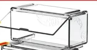 Boîte de rangement et vitrine pour modèles de voitures Hot Wheels pour garçons, pour véhicules non t