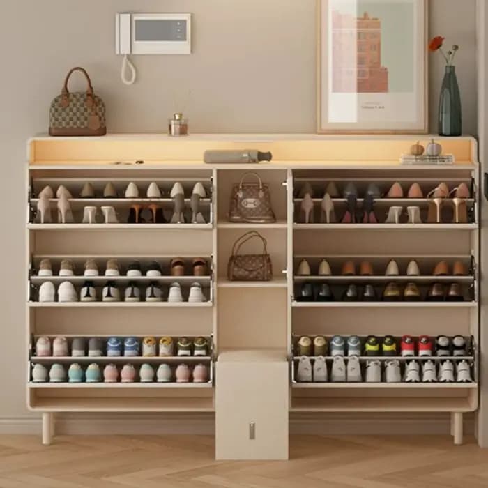Meuble à chaussures moderne pour balcon