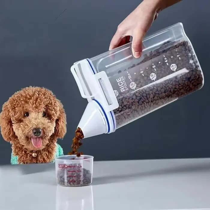 Conteneur de stockage de nourriture pour chiens et chats