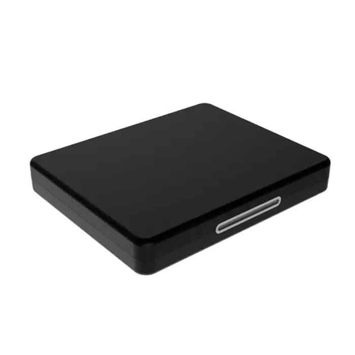 Boîte de rangement de cartes de jeu noire 16 en 1