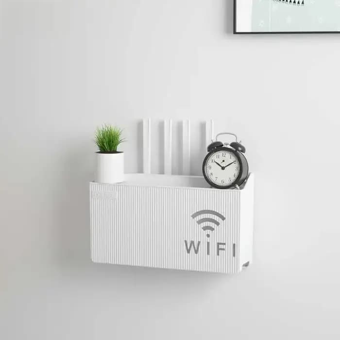 Boîte de rangement pour routeur domestique