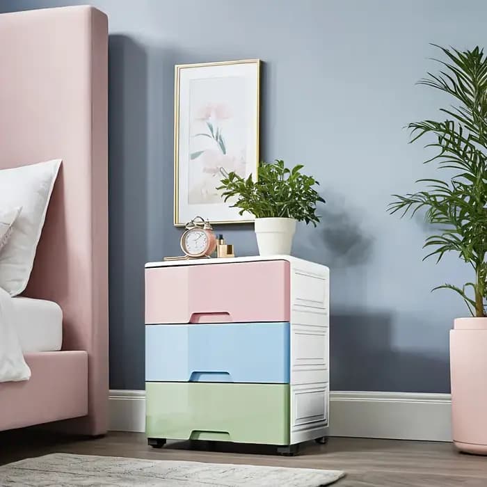 Type de tiroir armoire de rangement chambre chevet