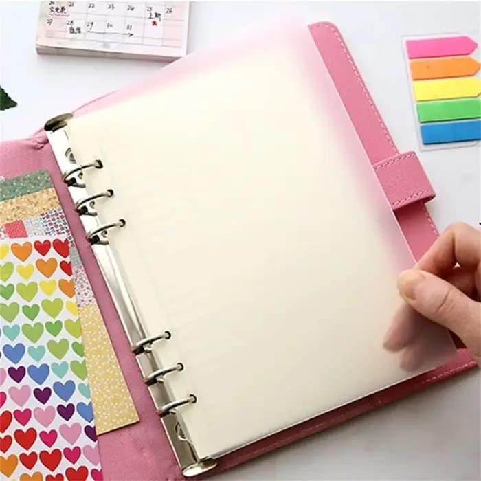 Classeur de papier intérieur pour agenda A5 horizon A7 B5 A4