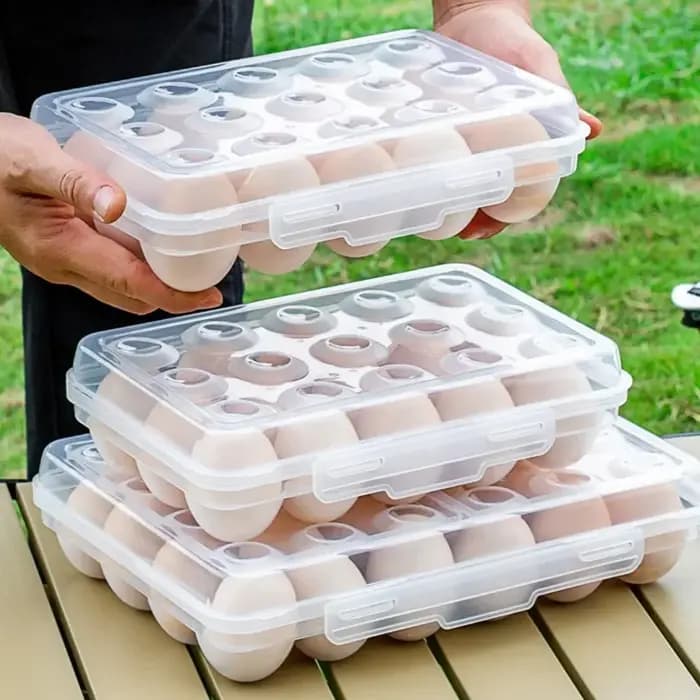Porte-œufs en plastique