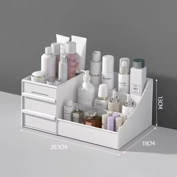 Boîte de rangement de parfum pour hommes avec tiroirs - Support organisateur de cosmétiques