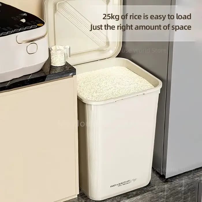 Récipient de riz 10KG, boîte de stockage de riz