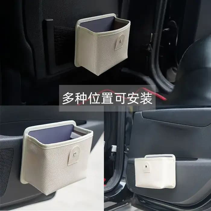 Poubelle de voiture pliable dans la voiture