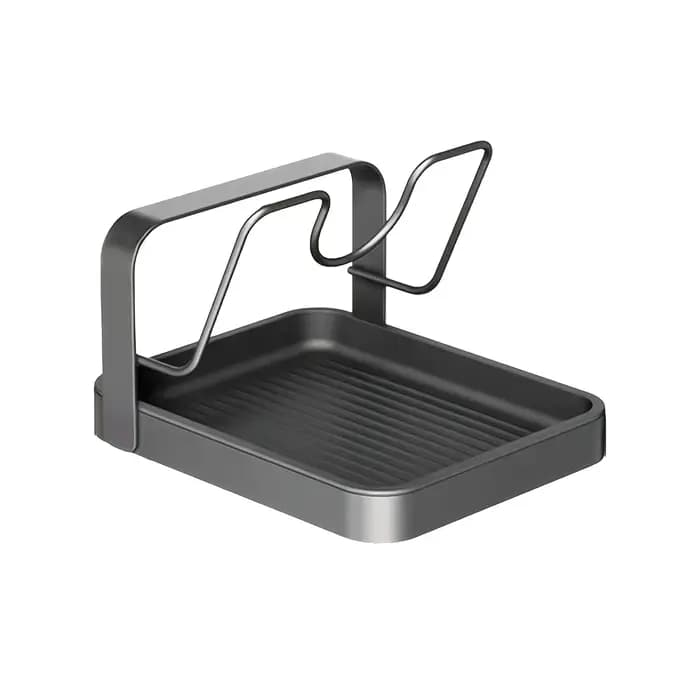 Support de rangement pour couvercles de casseroles avec plateau