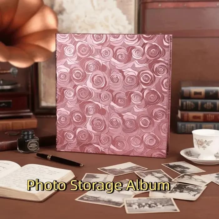 Album photo à motifs imprimés