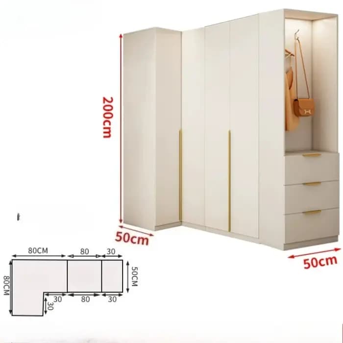 Meuble de rangement de luxe pour bibliothèque