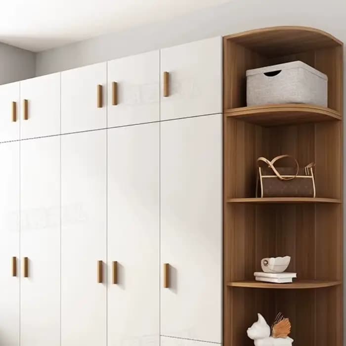 Armoire d'angle rétro, commodes
