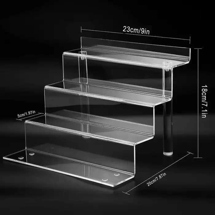 Étagère en acrylique pour organisateur de parfums
