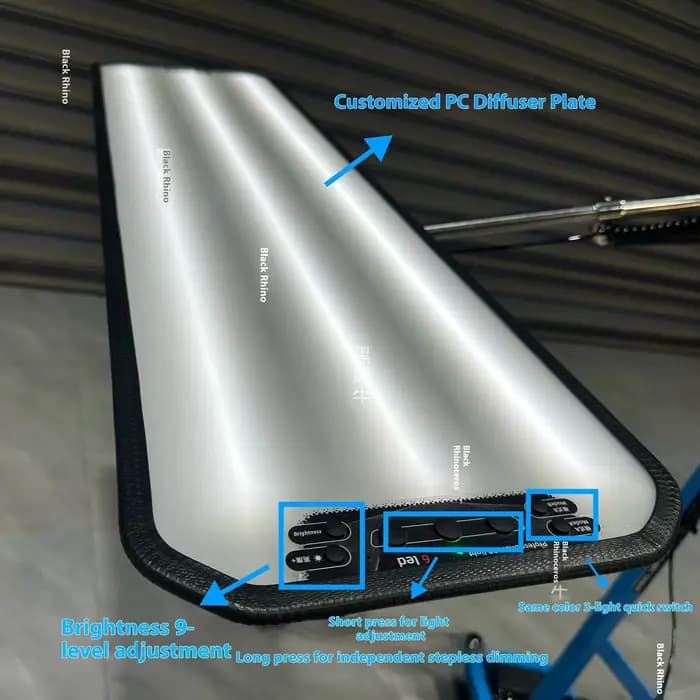 Lampe d'étagère robuste