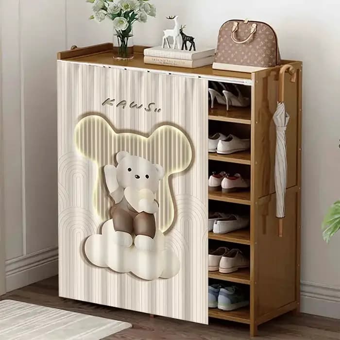 Rideau anti-poussière pour armoire de cuisine VIKAMA