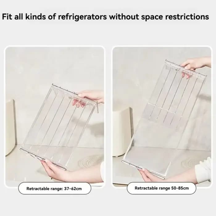 Étagère de réfrigérateur extensible et détachable
