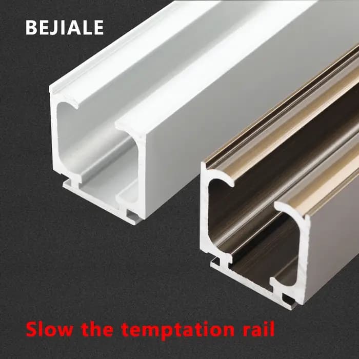 Rail de porte coulissante pliante en bois massif