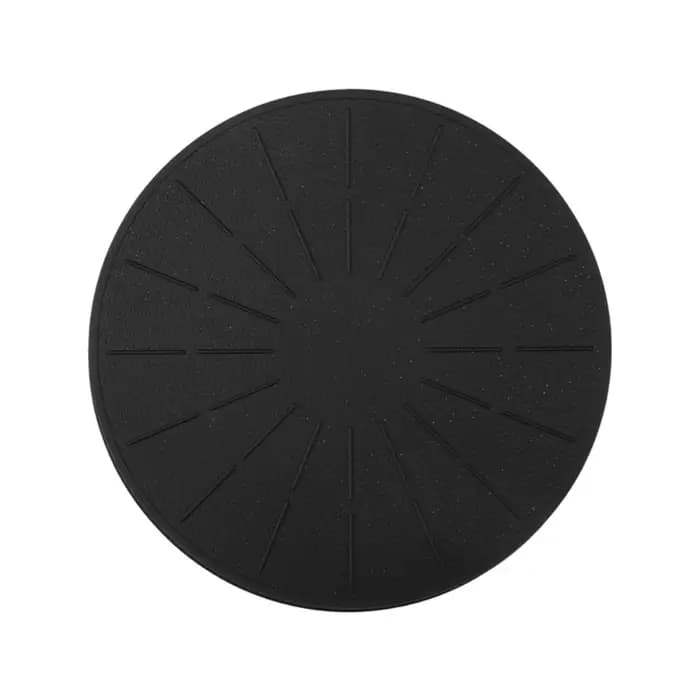 Tapis de protection pour plaque à induction ronde, résistant aux rayures et à la chaleur, en silicon