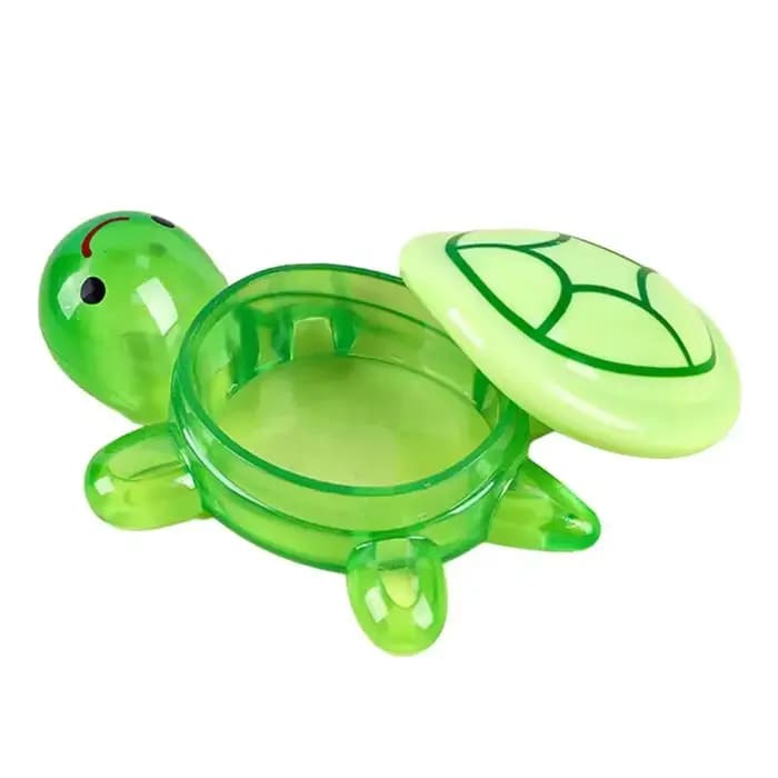 Boîte de rangement tortue lumineuse de dessin animé mignonne