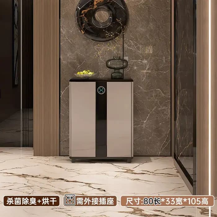 Meuble à chaussures grande capacité avec désinfection et stérilisation intelligentes, range-chaussur
