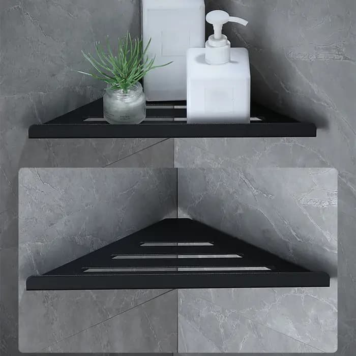 Étagère d'angle de douche murale sans perceuse