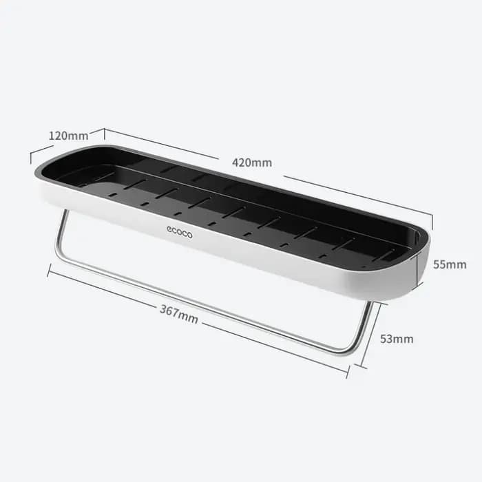 Étagère de rangement murale pour salle de bain