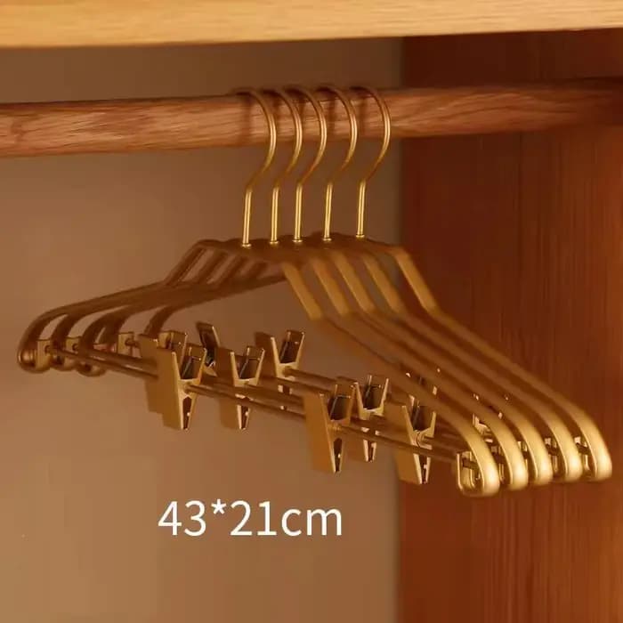 Cintres de luxe en alliage d'aluminium