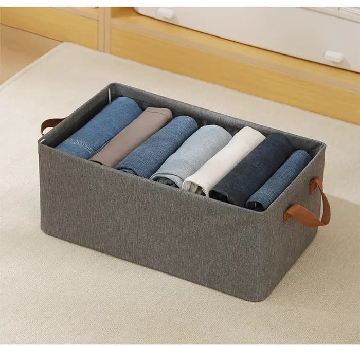 MELStorage-mir de Rangement en Coton et Lin pour Placard Domestique