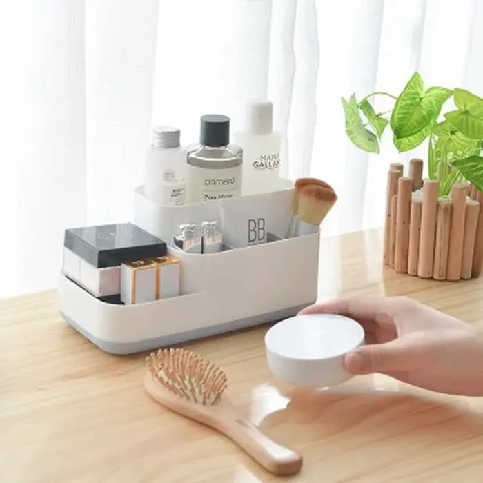 Boîte d'évaluation de maquillage créative avec rangement MELfor IQUE Table