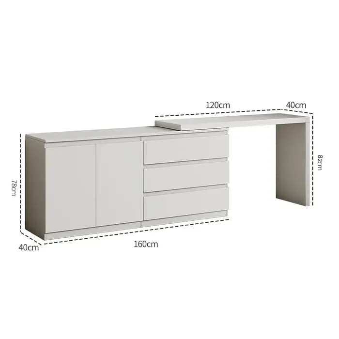 Meuble de rangement de luxe moderne avec poignées, tiroirs haut de gamme, organisateur, commode, meuble de salon