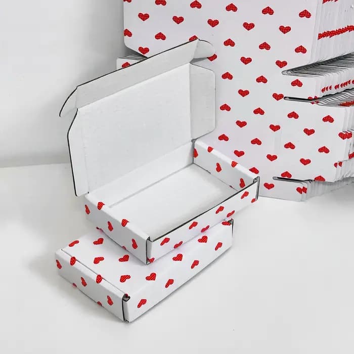 Coffrets cadeaux en forme de cœur 10 pièces avec ouverture spéciale pour l'expédition
