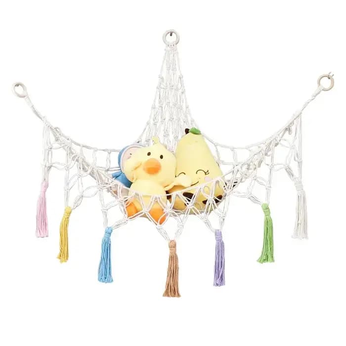 Hamac Net jouets stockage Boho décor chambre d'enfants