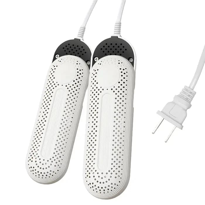 Séchoir à chaussures électrique portable, séchage rapide, avec minuterie, télescopique, lumière UV, compact, pour chaussures et chaussettes à domicile
