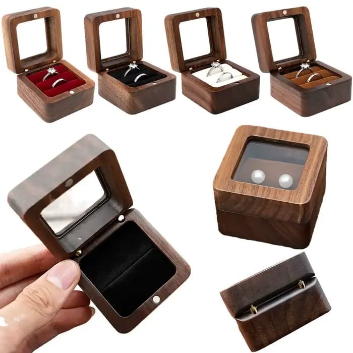 Boîte à bijoux pour cadeaux de fiançailles