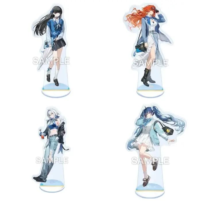 Plaque acrylique de personnage de jeu Wuthering Waves, ornement de bureau Augusta Modèle de figurine de collection GALBRENA Iuno Cosplay