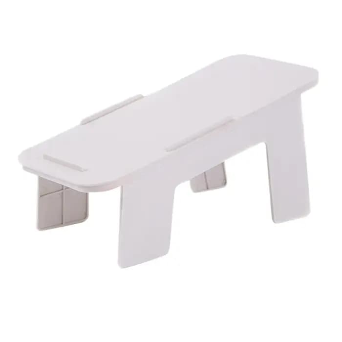 Organisateur de chaussures pliable, fentes pour chaussures, gain de place, support étagères à Double