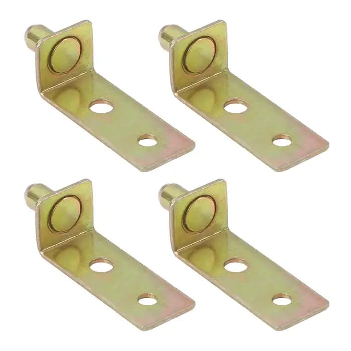 Support d'étagères en fer, 4 pièces, 5mm/6mm