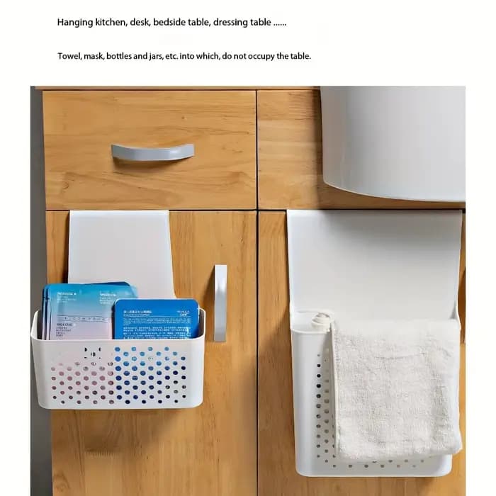 Étagère et boîte de rangement intérieure de porte d'armoire de cuisine