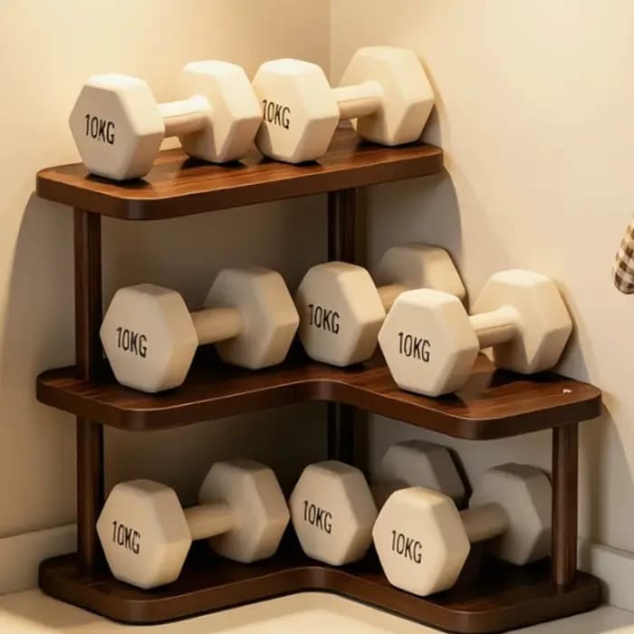 Étagère d'angle robuste en bois pour rangement d'épices, séchage de vaisselle et présentation, organisateur de cuisine