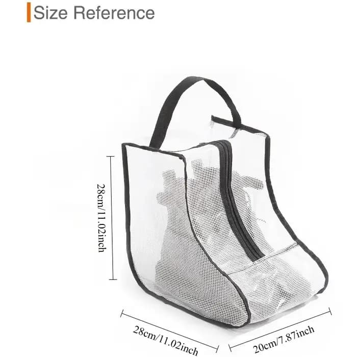 Sac de rangement pour bottes, 2 pièces, sacs à chaussures portables pour le rangement et les voyages, housse transparente anti-poussière pour bottes, organisateur de bottes